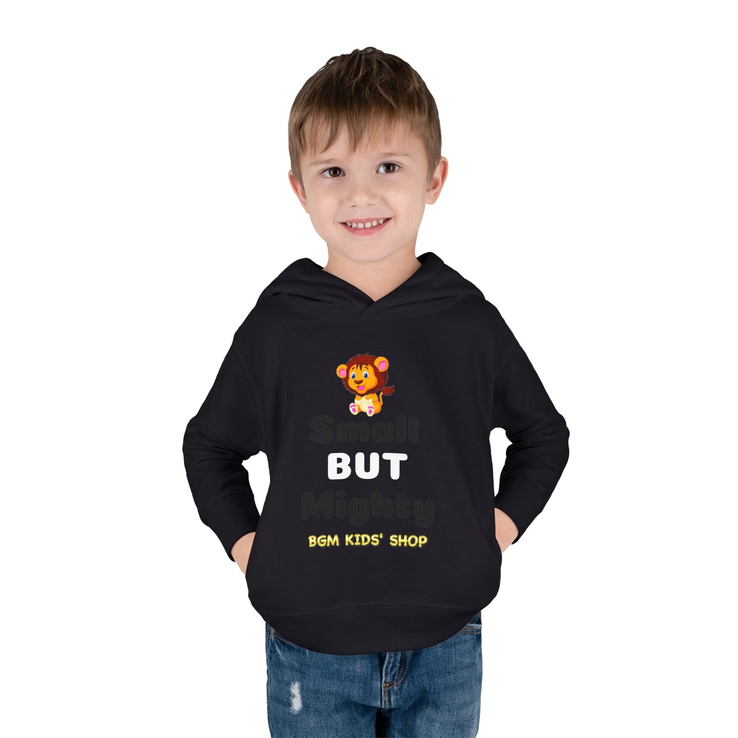 Small BUT Mighty Toddler Pullover Fleece Hoodie