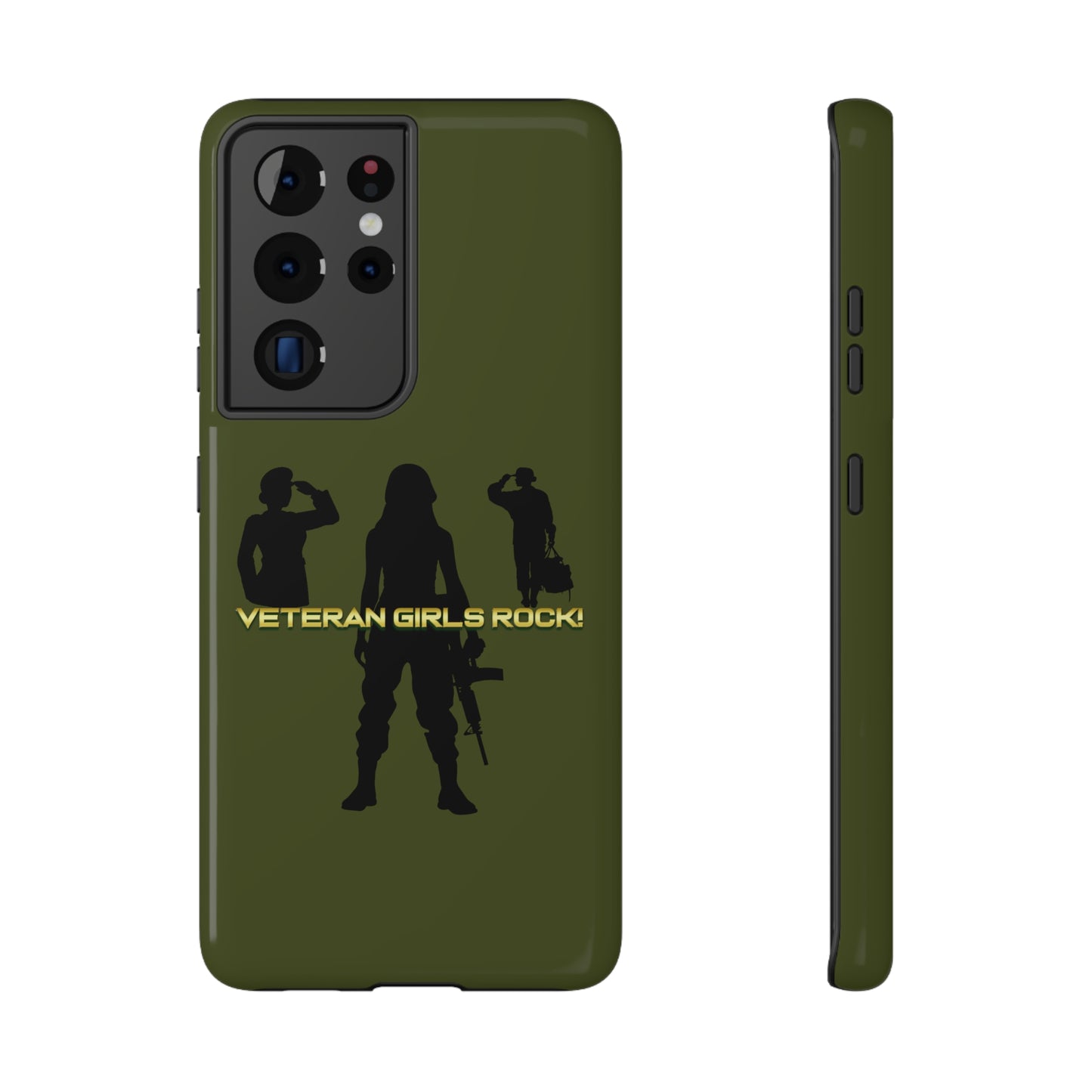 Veteran Girls Rock - Impact-Resistant Phone Cases