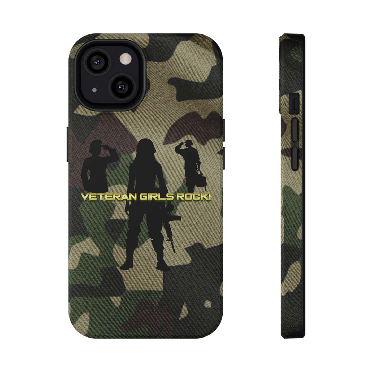 Veteran Girls Rock - Impact-Resistant Phone Cases