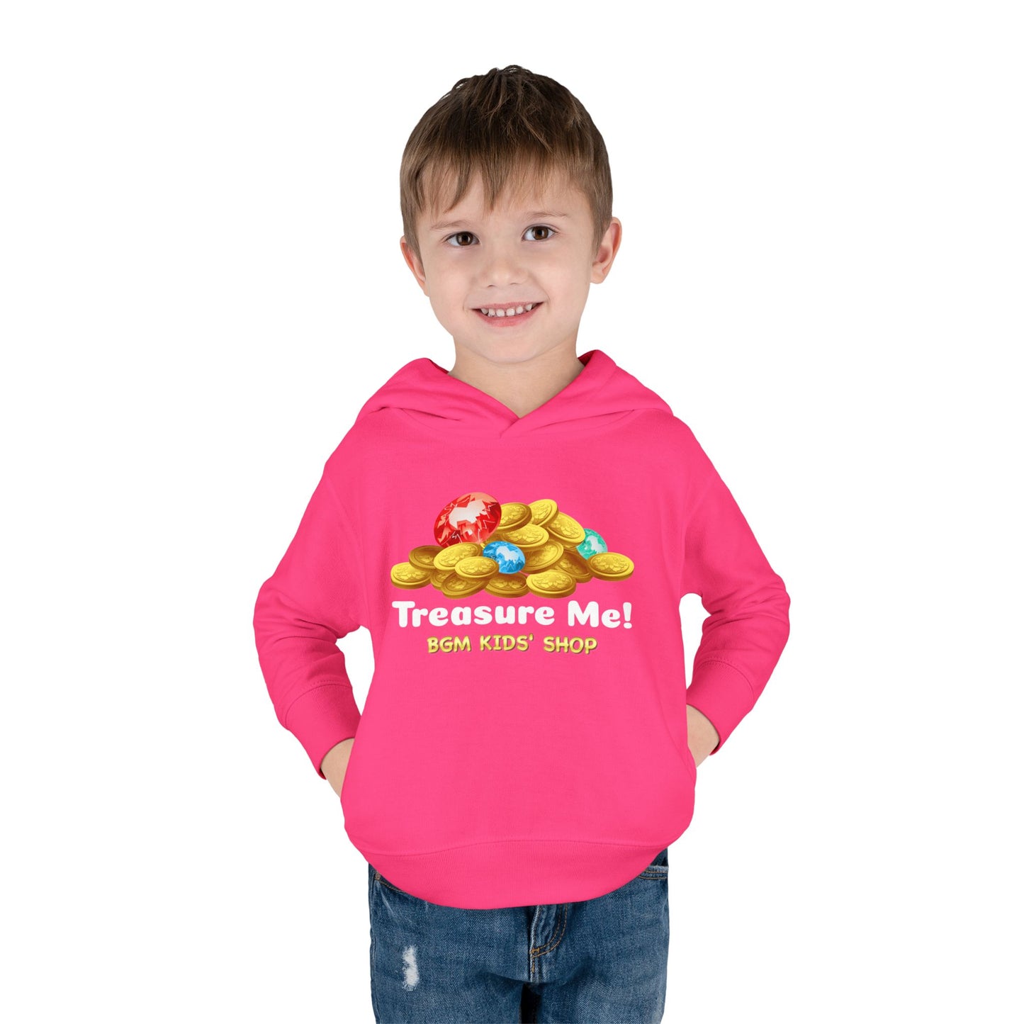 Treasure Me - Toddler Pullover Fleece Hoodie