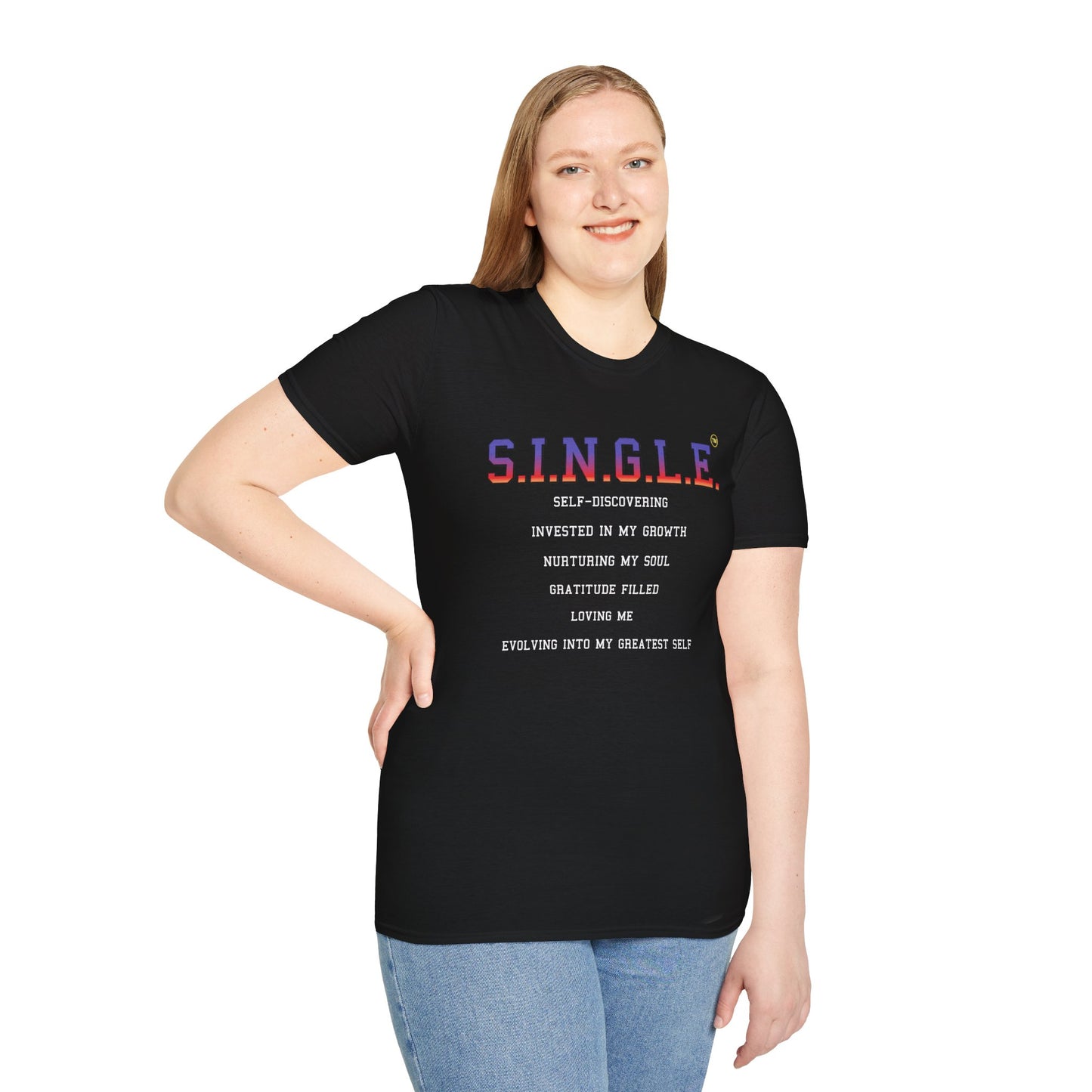 S.I.N.G.L.E.™ Soft T-Shirt - UNISEX