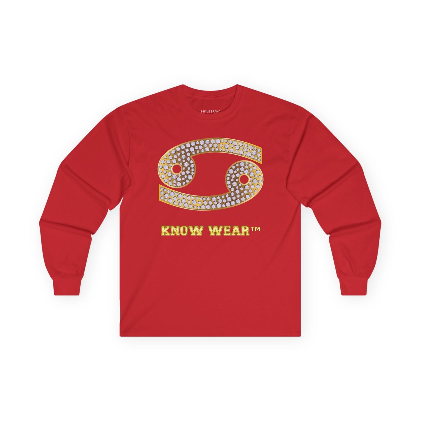 Cancer Zodiac Ultra Cotton Long Sleeve Tee - Know Wear™ Collection
