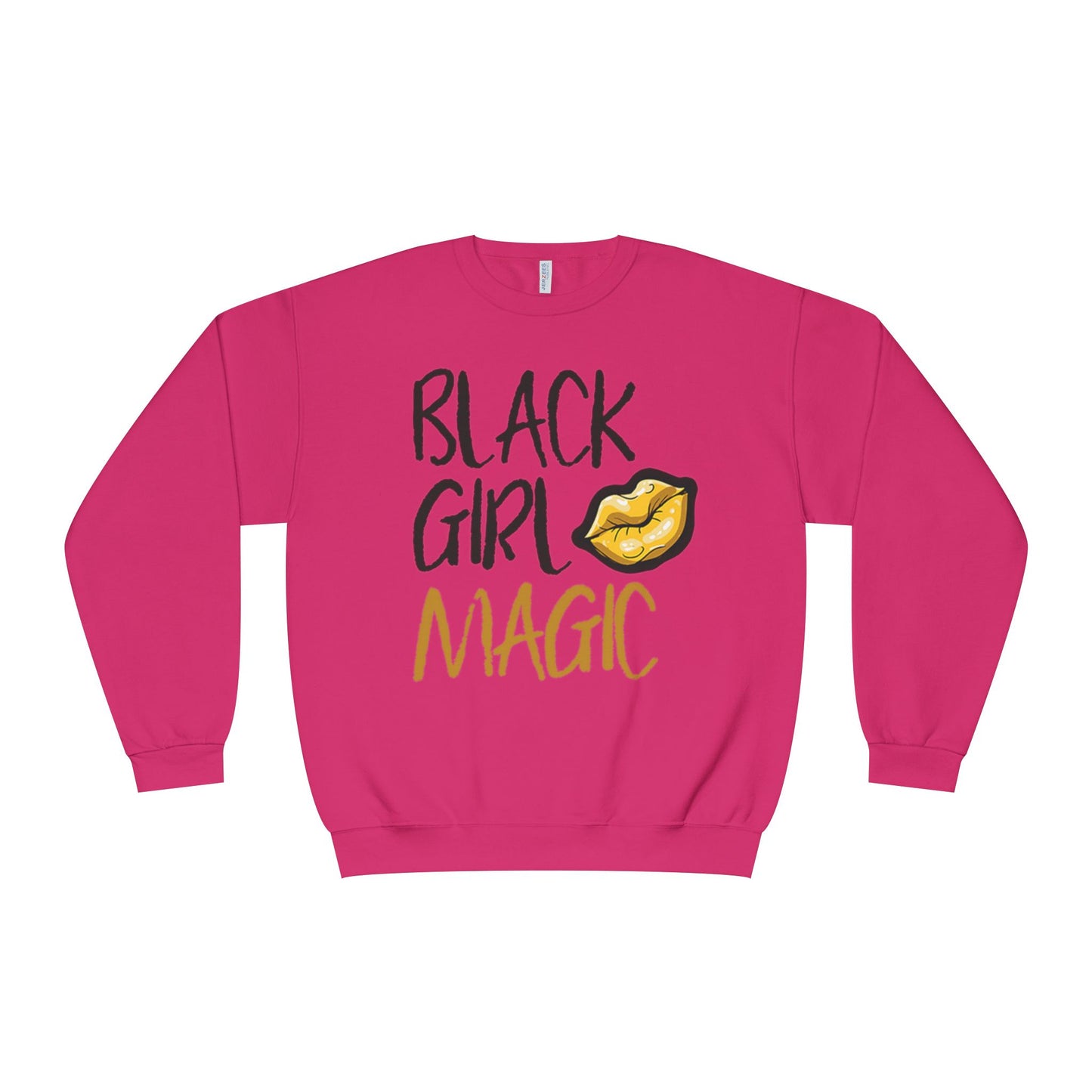 Black Girl Magic Kiss - Crewneck Sweatshirt