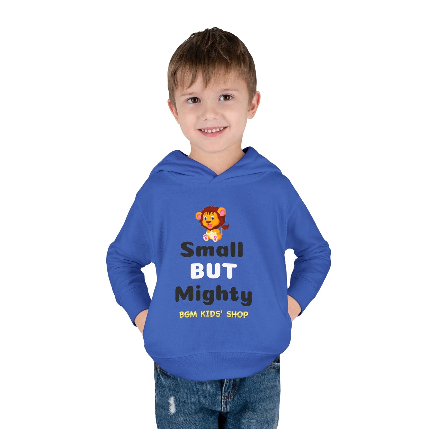 Small BUT Mighty Toddler Pullover Fleece Hoodie