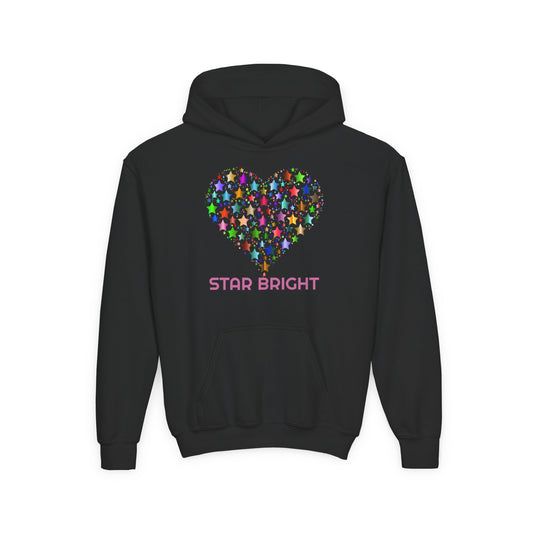 Star Bright Heavy Hooded Sweatshirt - Youth