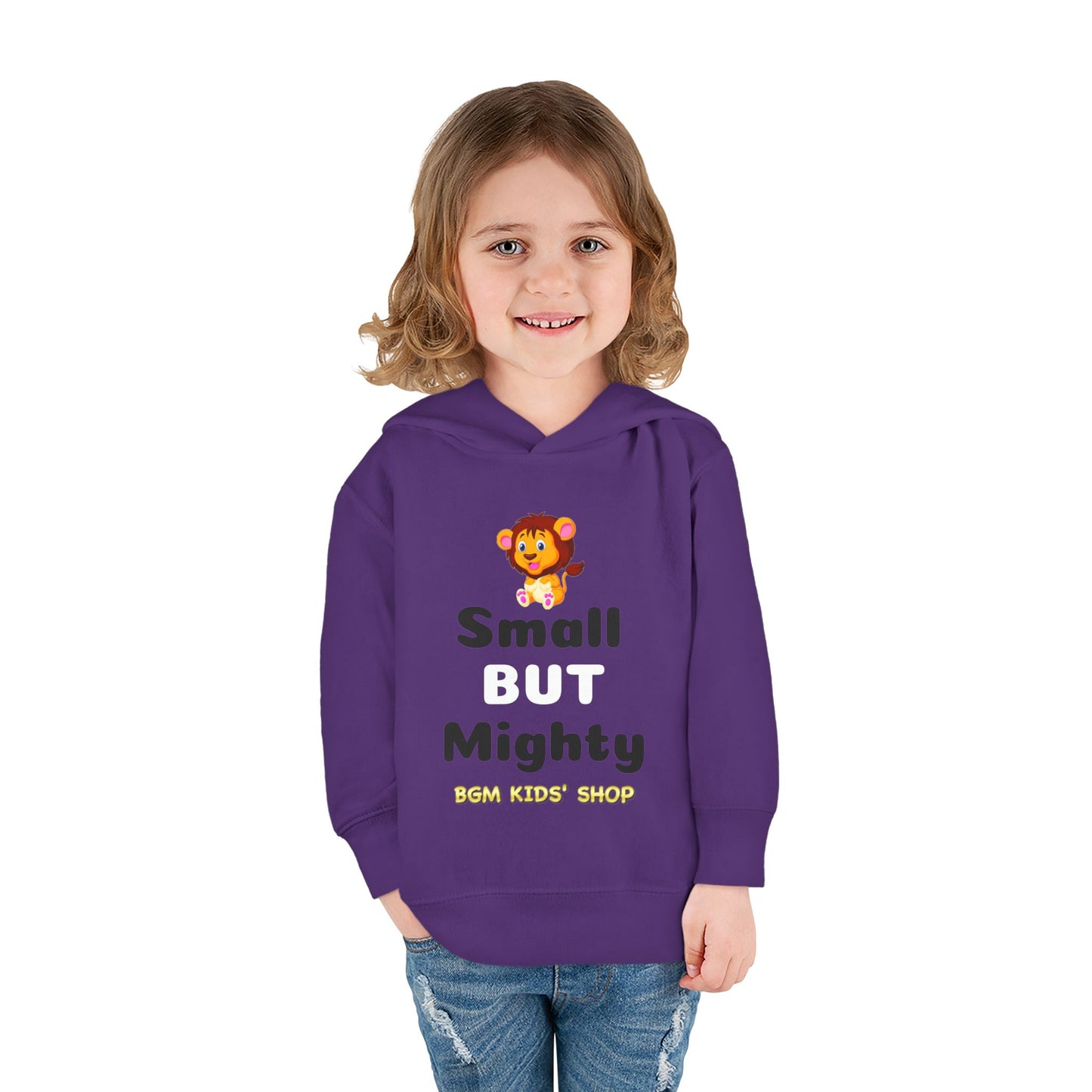 Small BUT Mighty Toddler Pullover Fleece Hoodie