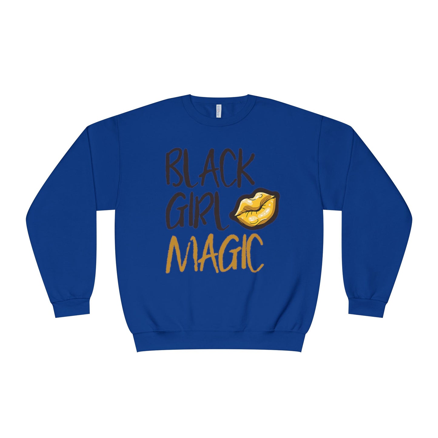 Black Girl Magic Kiss - Crewneck Sweatshirt