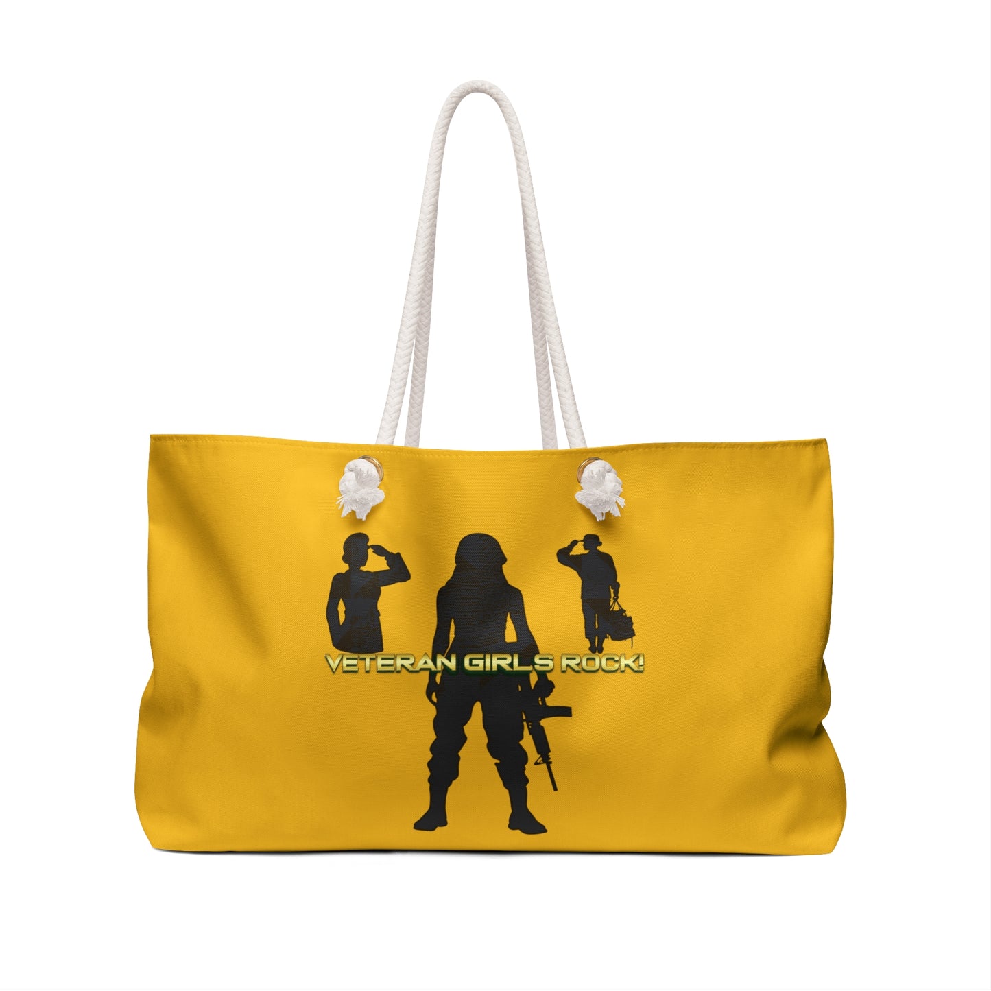 Veteran Girls Rock Weekender Tote Bag