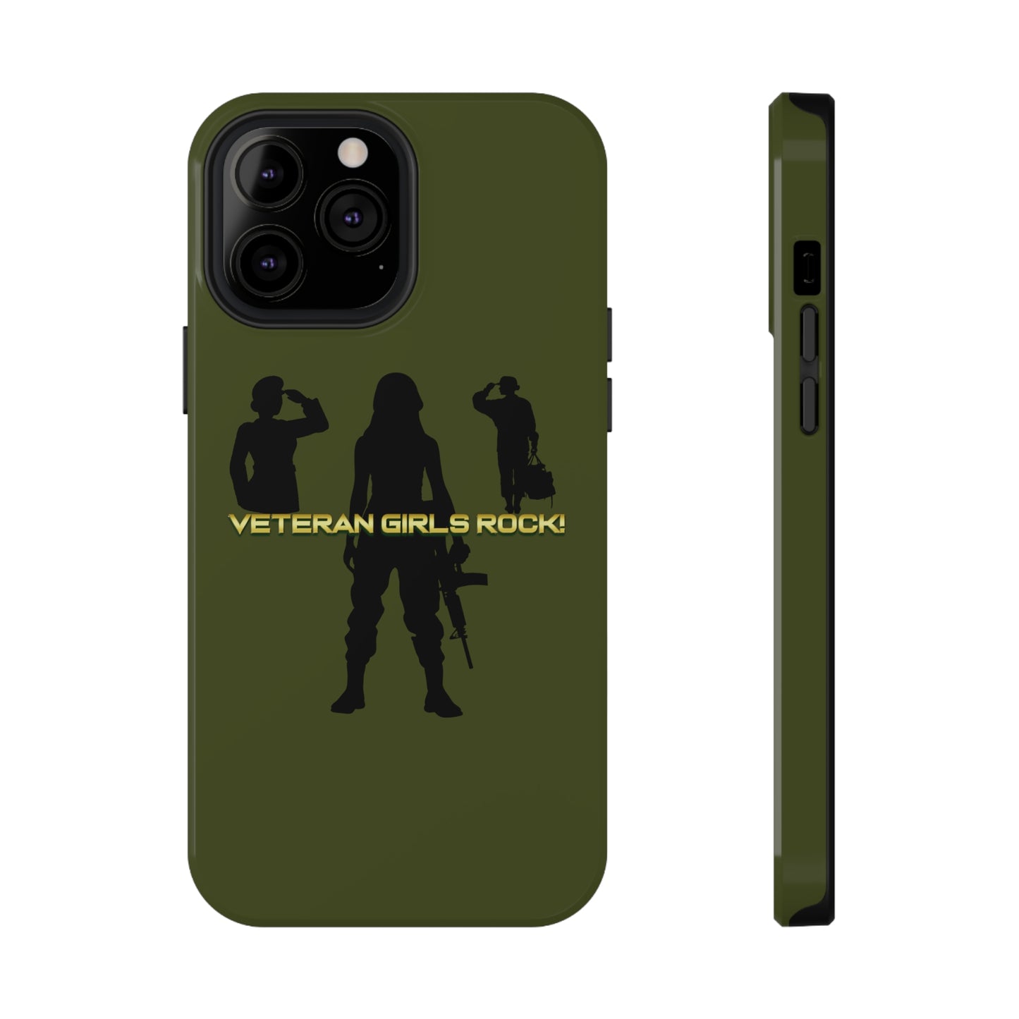 Veteran Girls Rock - Impact-Resistant Phone Cases