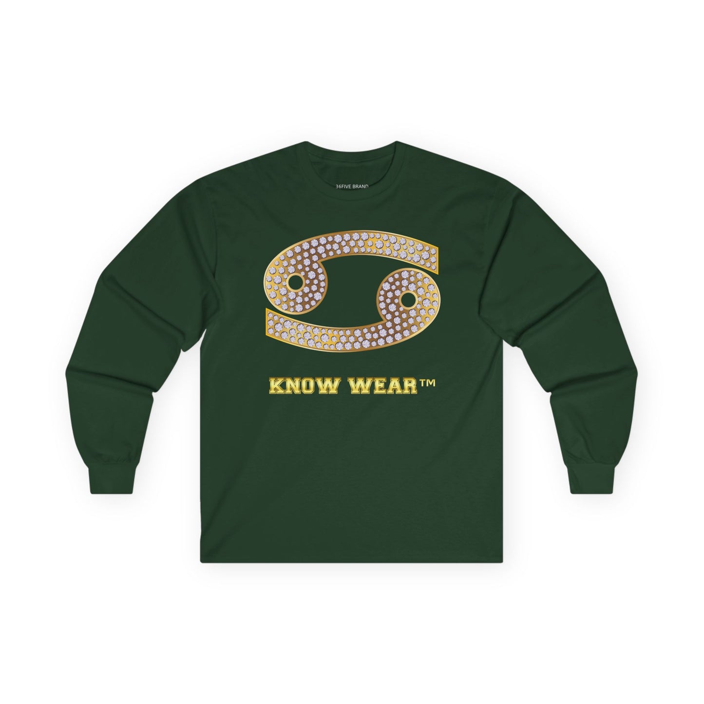 Cancer Zodiac Ultra Cotton Long Sleeve Tee - Know Wear™ Collection