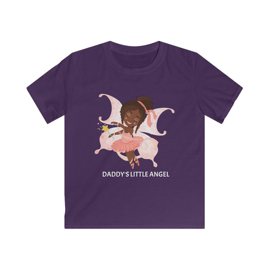 Daddy's Little Angel Kids Tee - BGM KIDS' SHOP