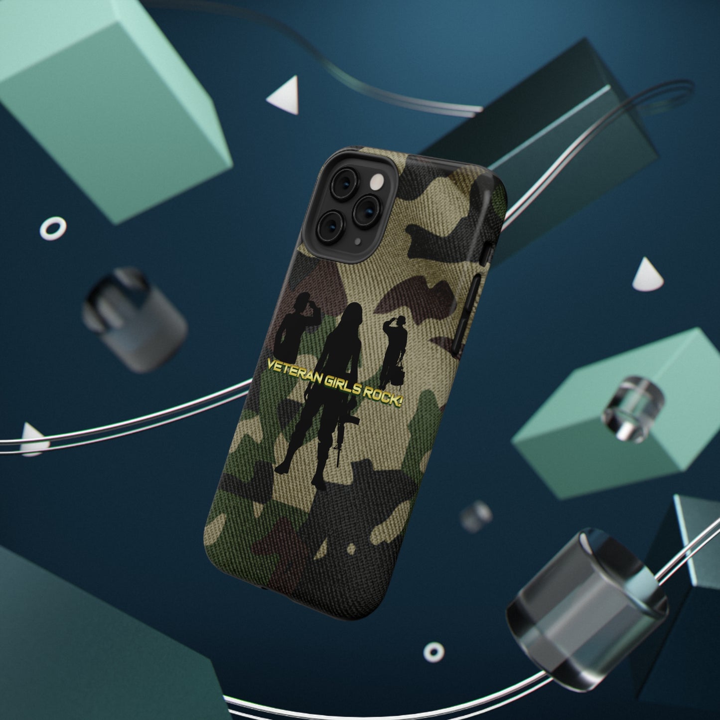 Veteran Girls Rock - Impact-Resistant Phone Cases