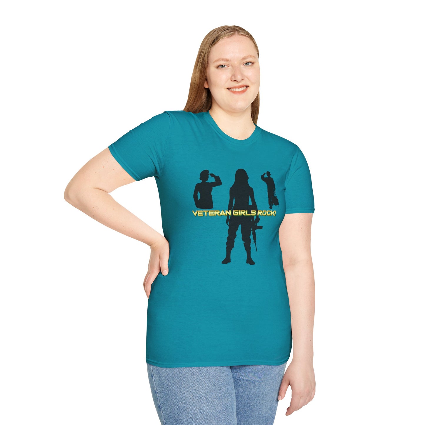 Veteran Girls Rock Softstyle T-Shirt