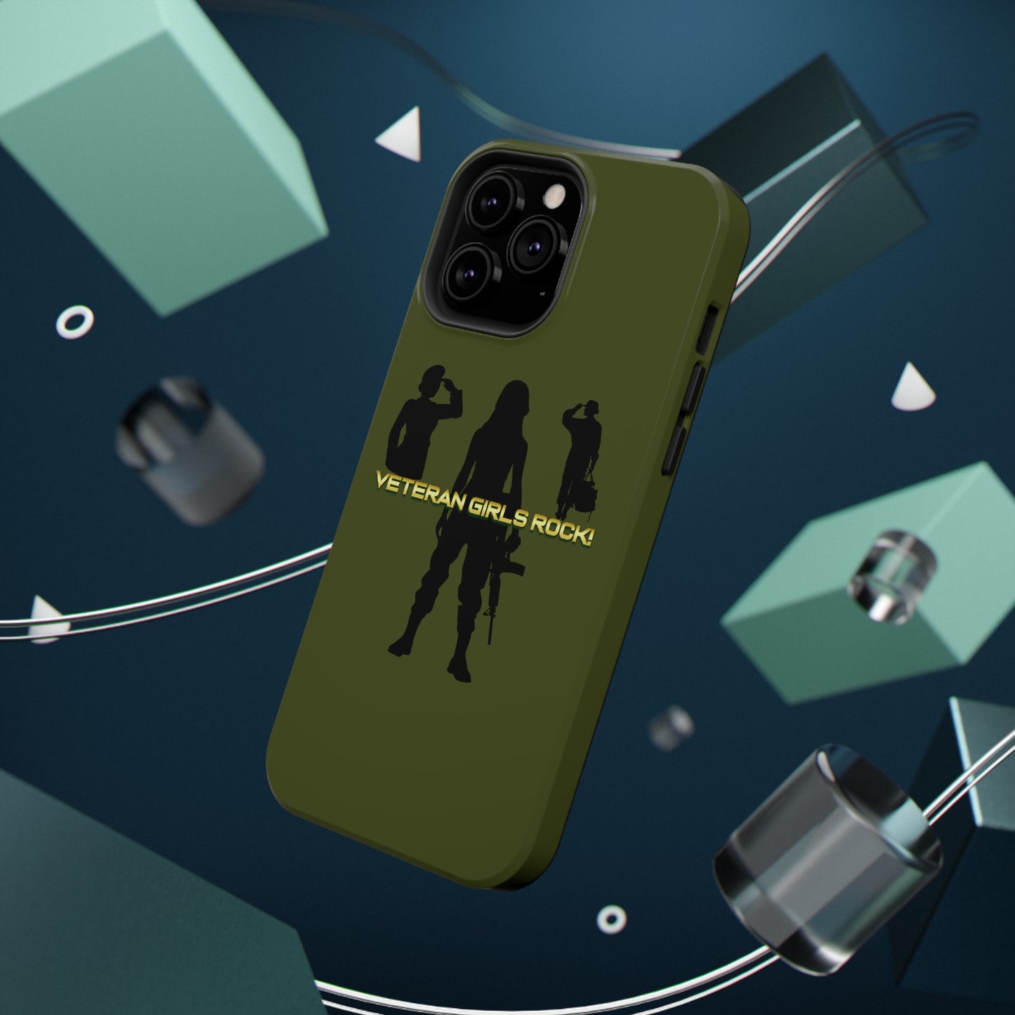 Veteran Girls Rock - Impact-Resistant Phone Cases