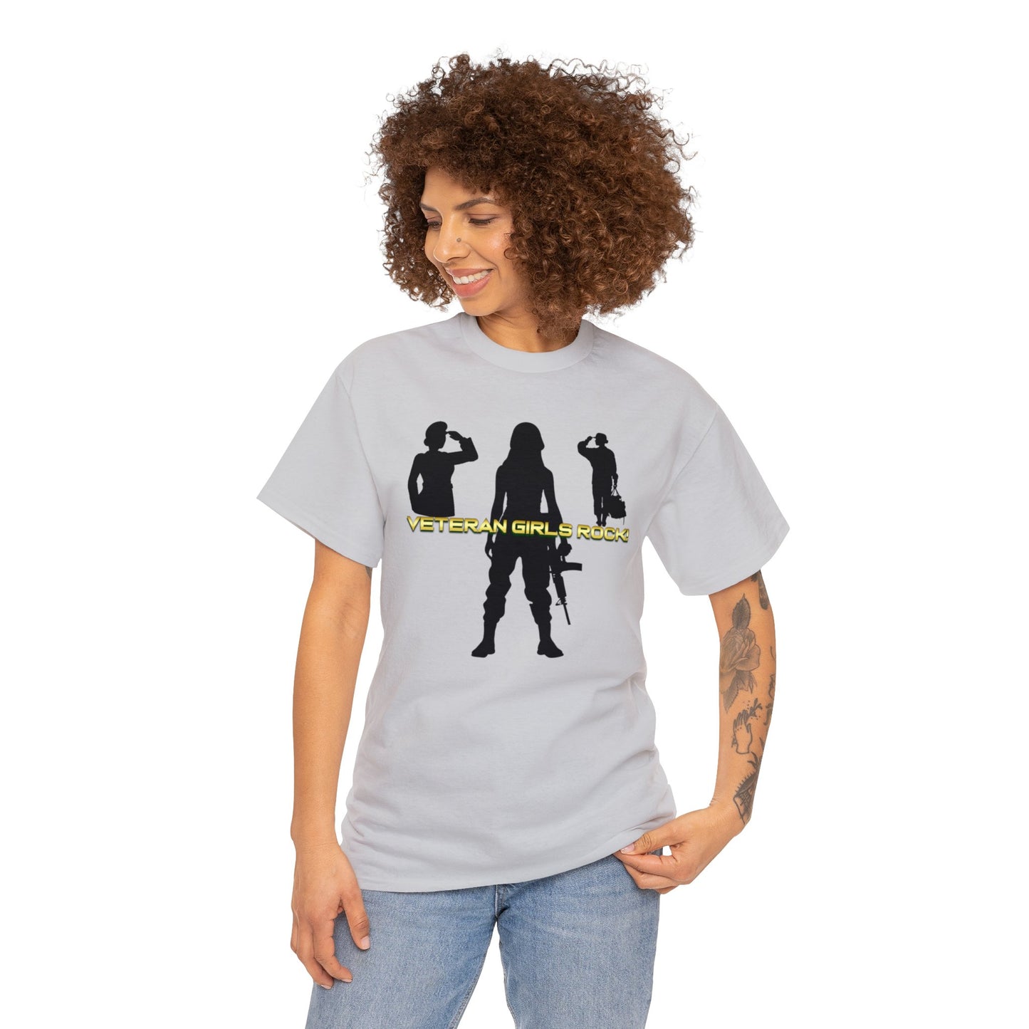 Veteran Girls T-Shirt - Heavy Cotton Tee