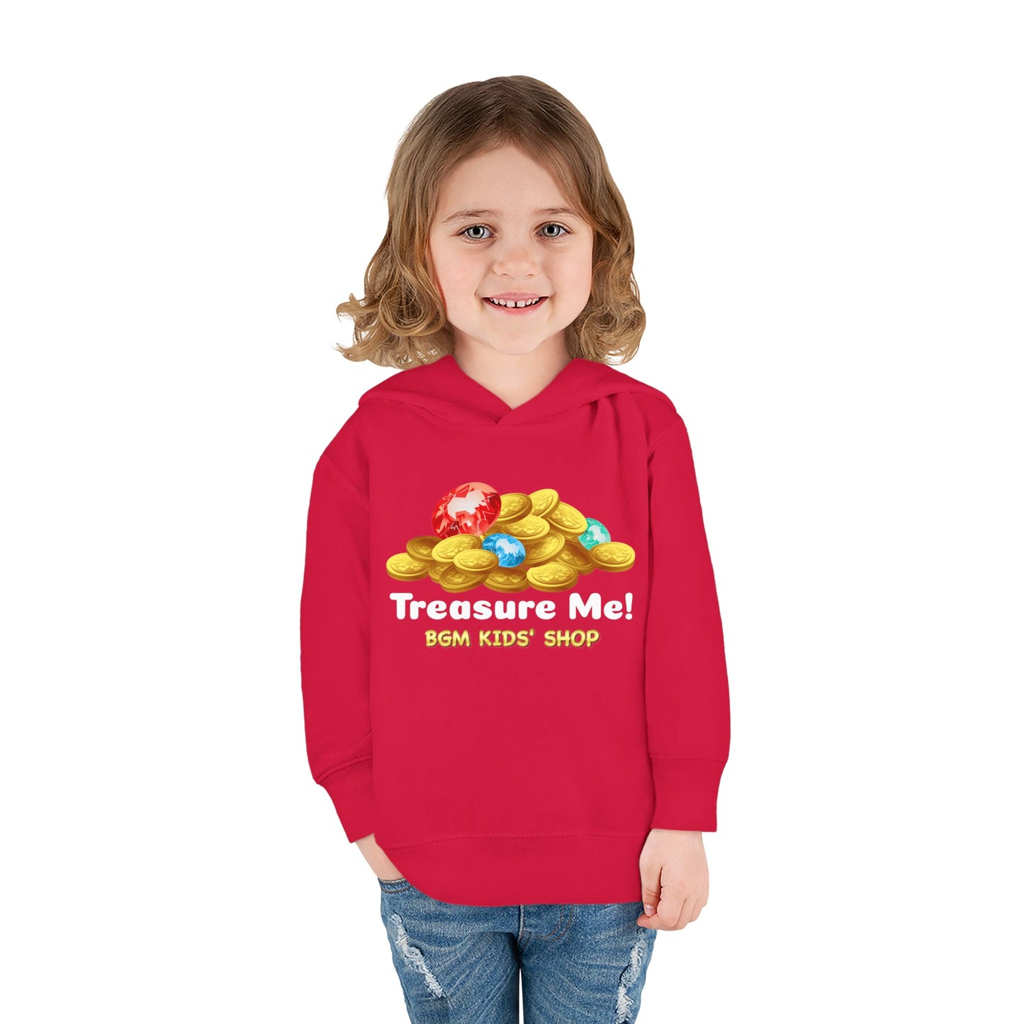 Treasure Me - Toddler Pullover Fleece Hoodie