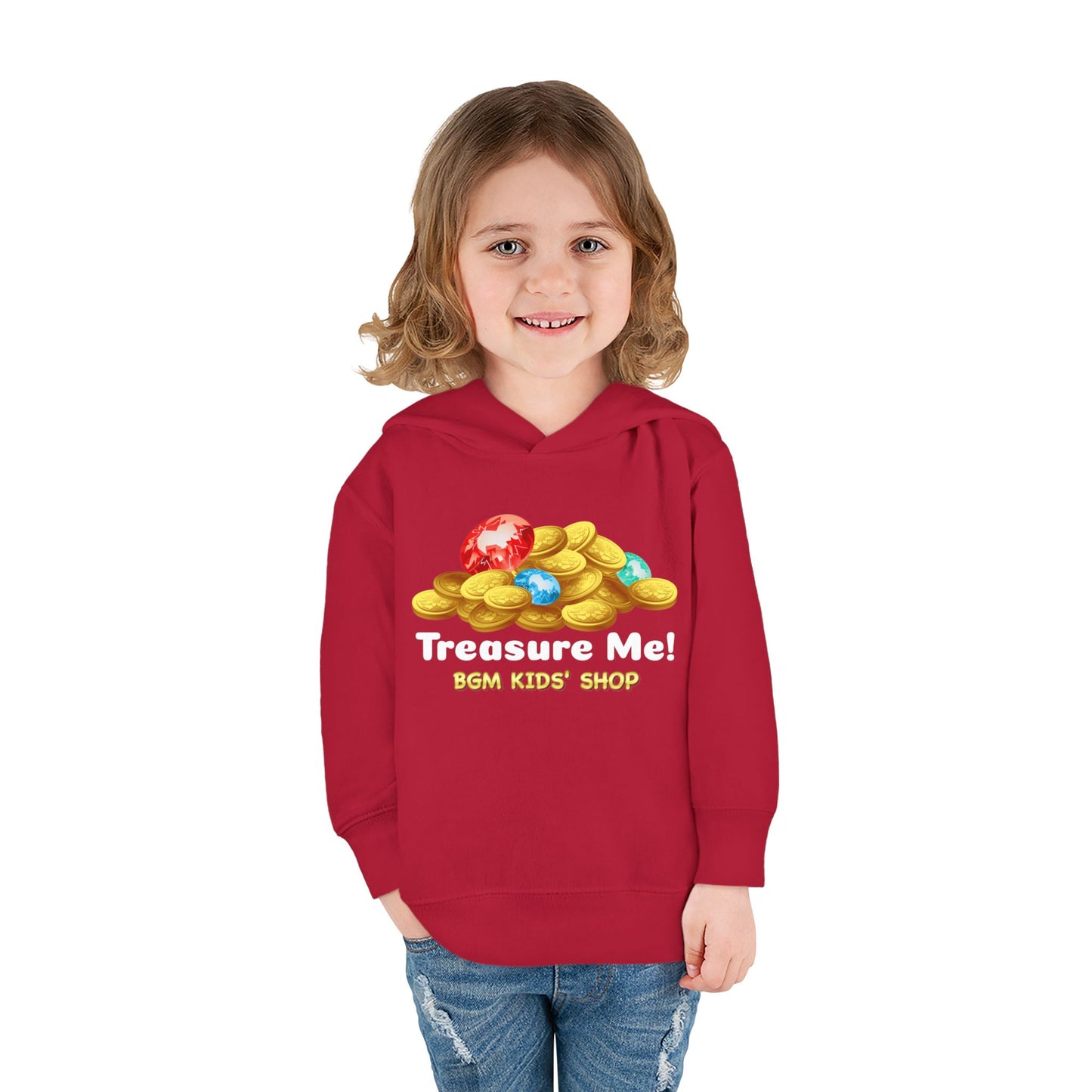 Treasure Me - Toddler Pullover Fleece Hoodie