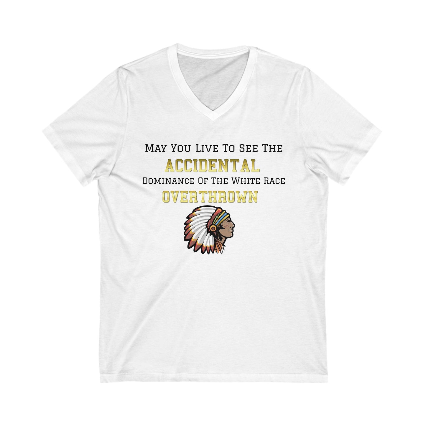Live To See Unisex V-Neck Tee - Native Edition