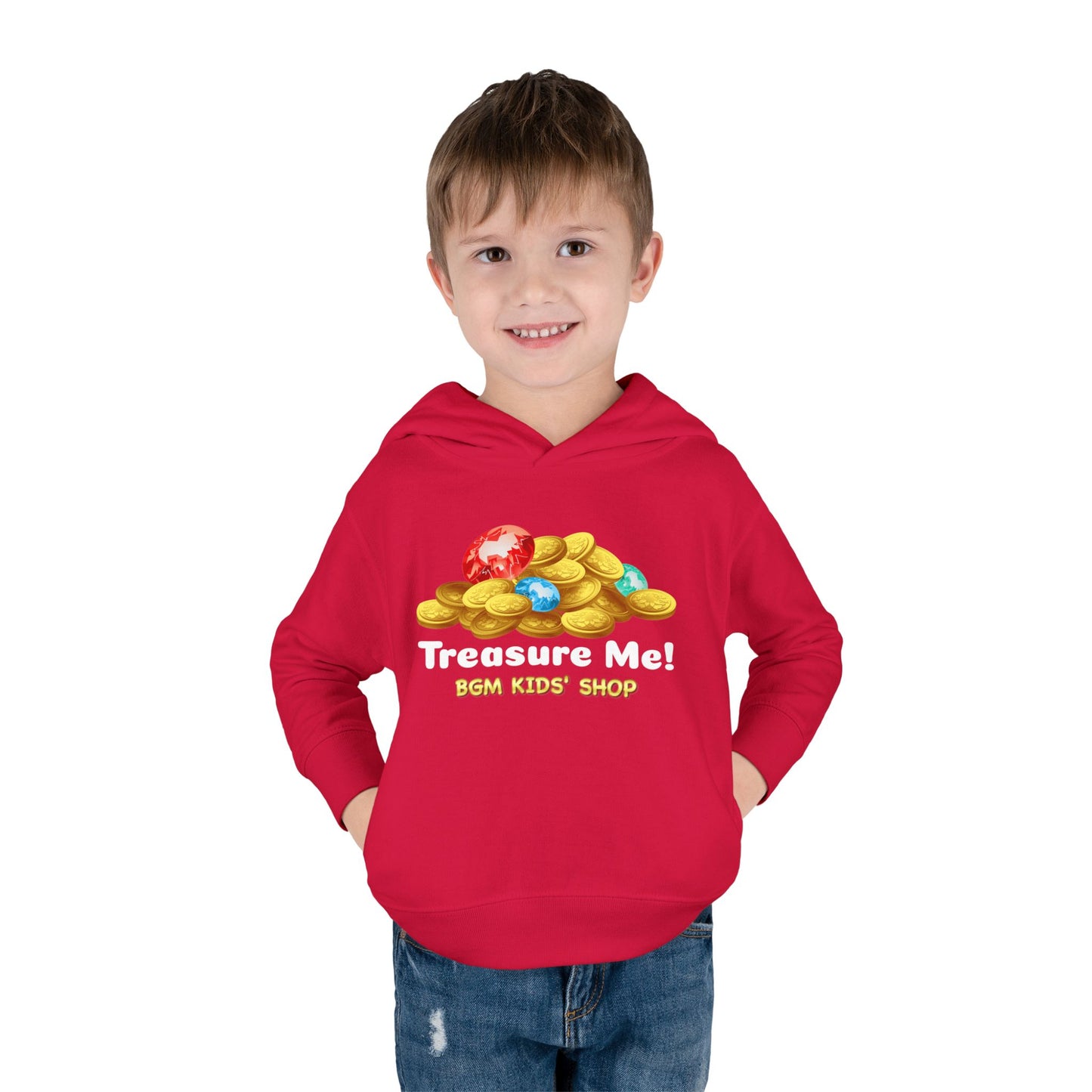 Treasure Me - Toddler Pullover Fleece Hoodie