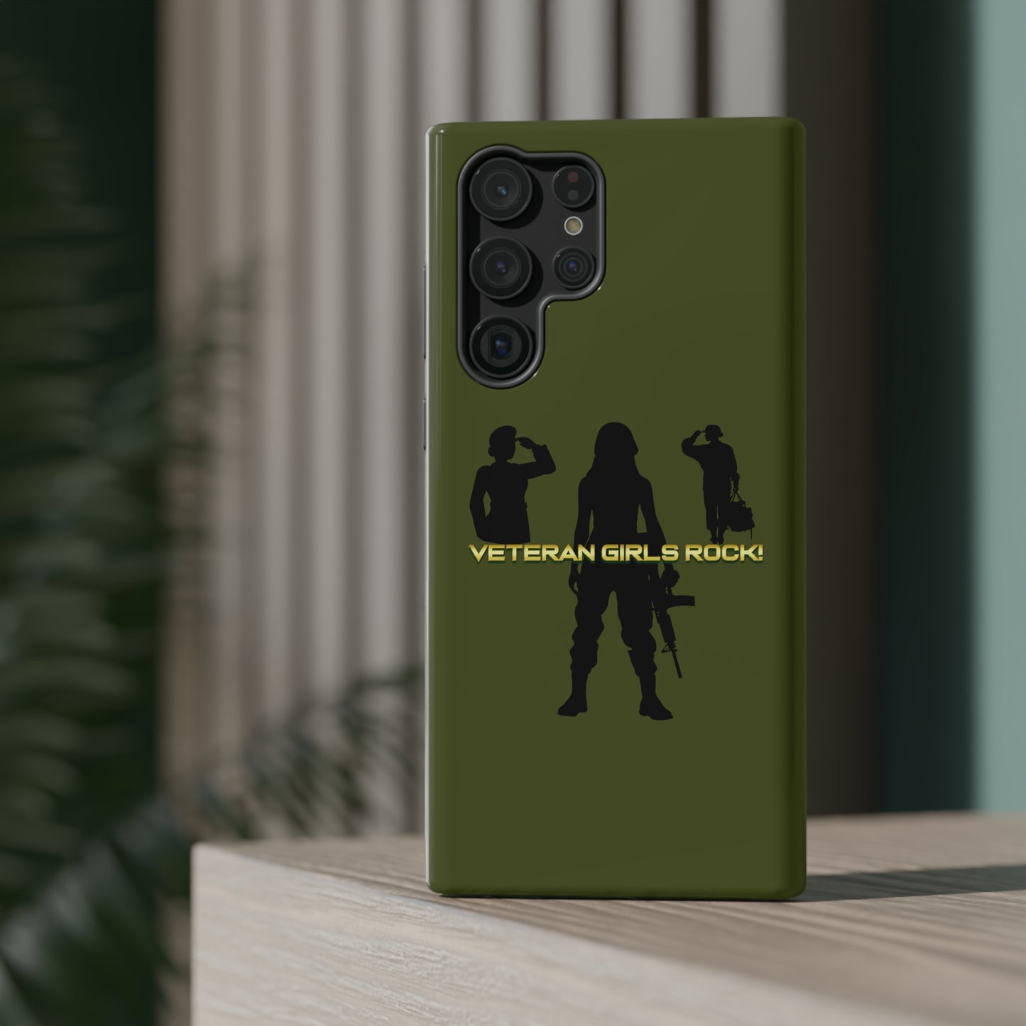 Veteran Girls Rock - Impact-Resistant Phone Cases