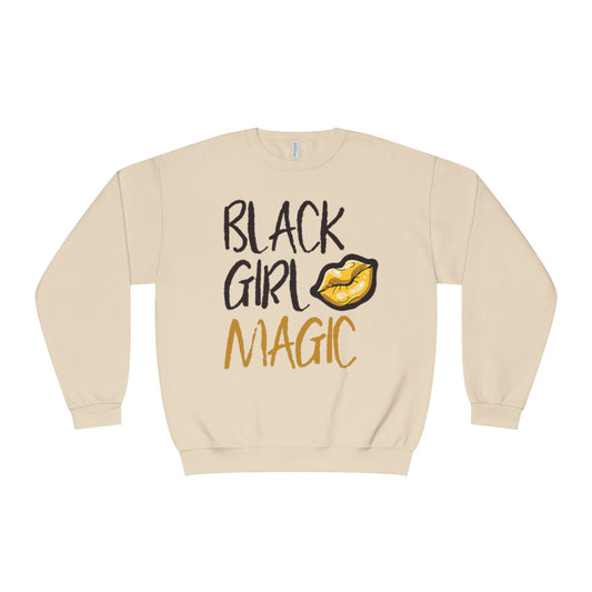 Black Girl Magic Kiss - Crewneck Sweatshirt