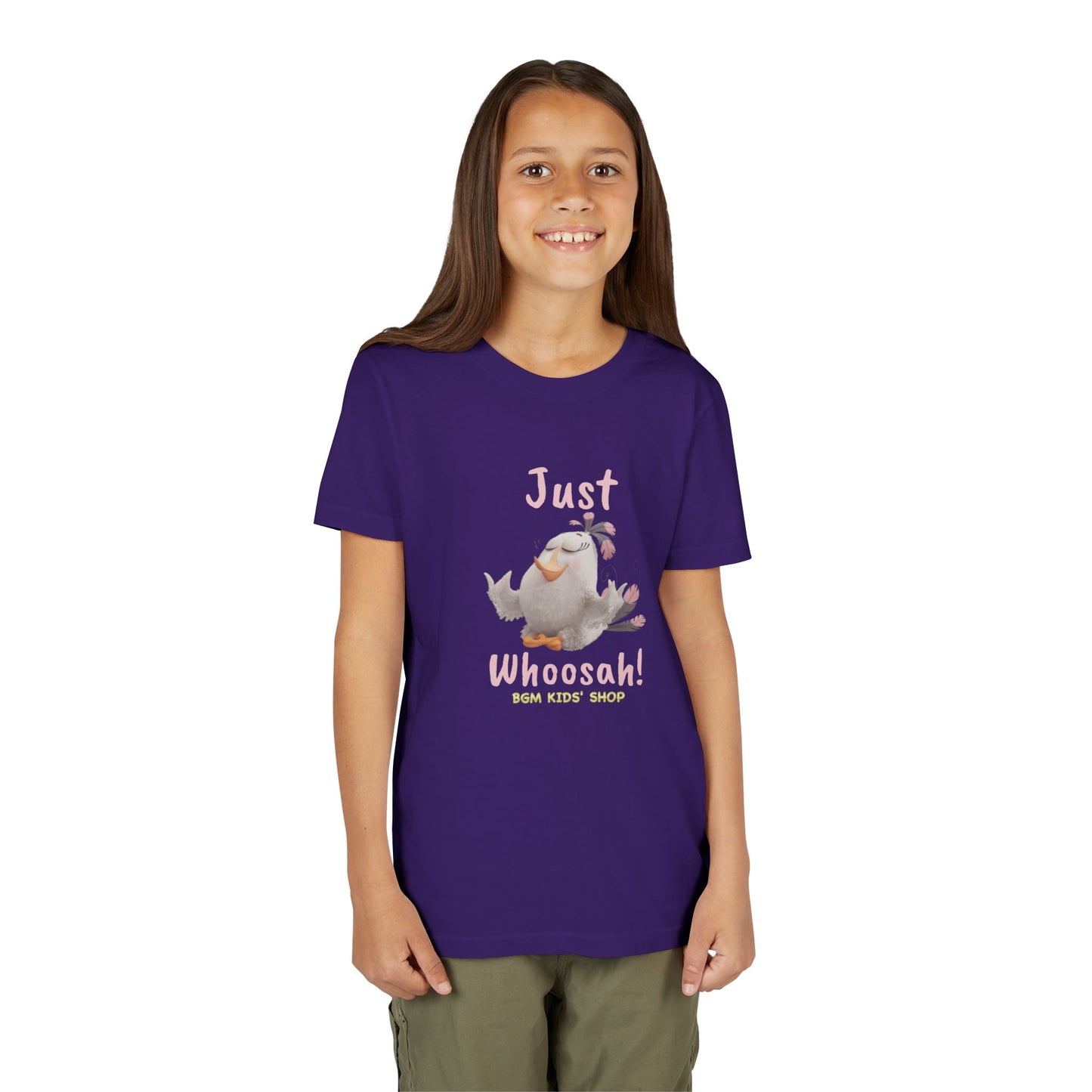 Just Woosah Youth T-Shirt – BGM KIDS' SHOP