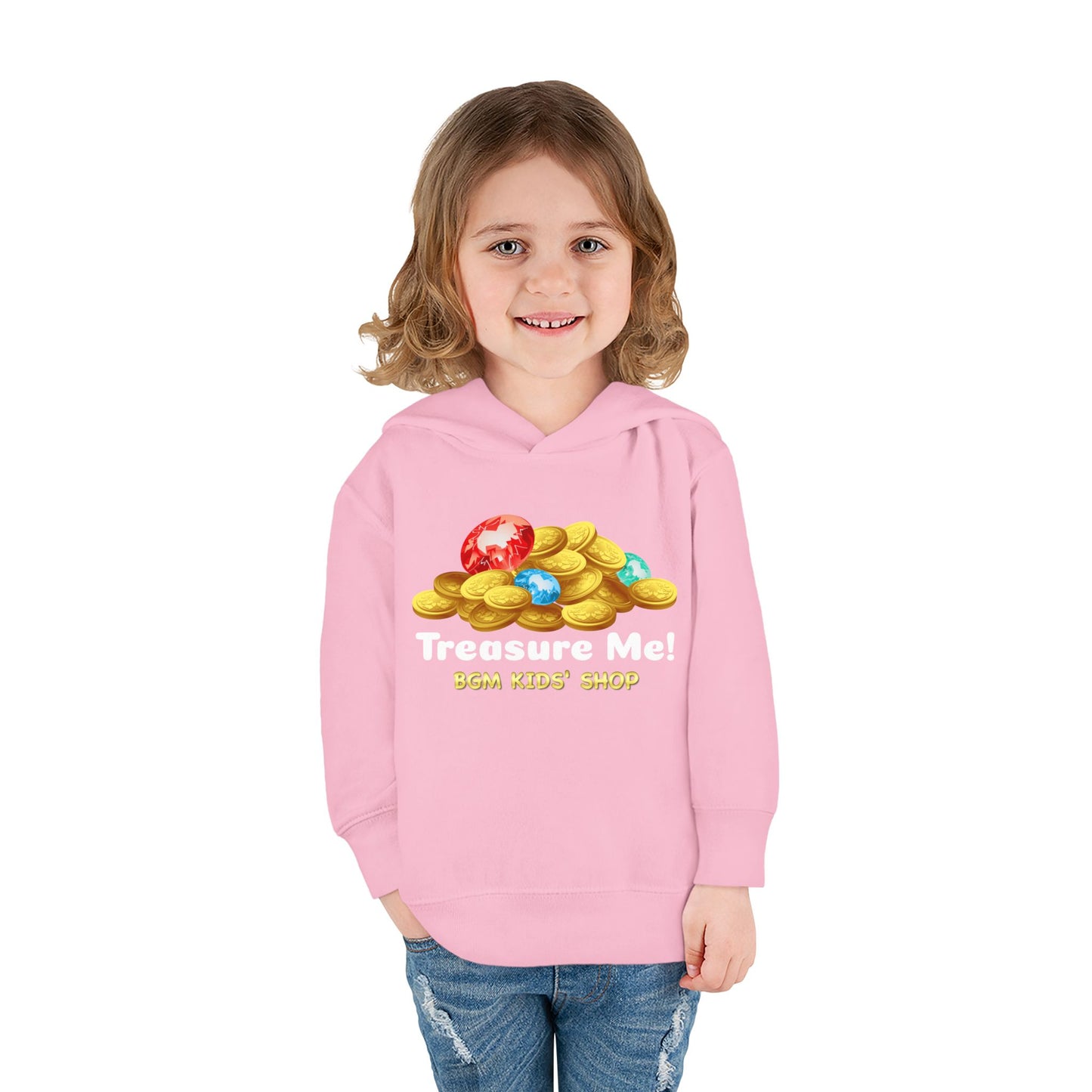 Treasure Me - Toddler Pullover Fleece Hoodie