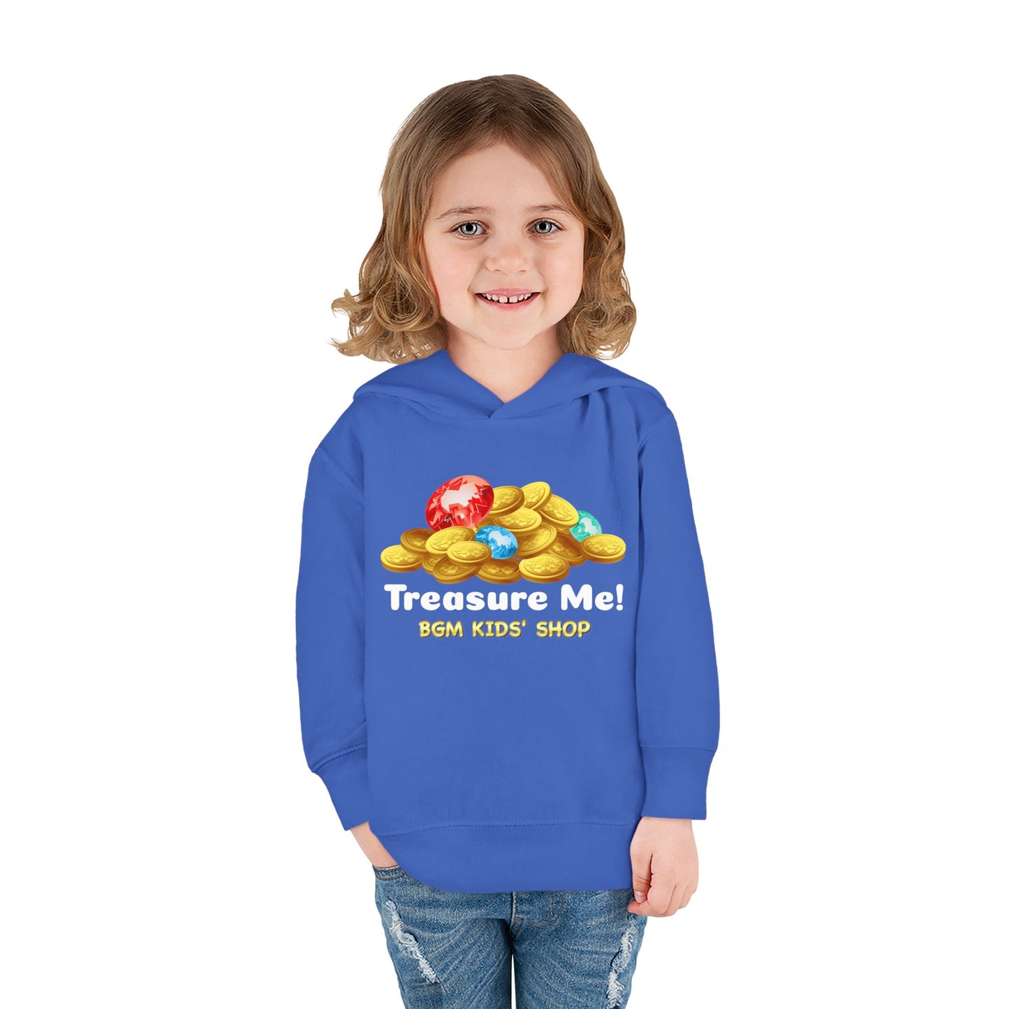 Treasure Me - Toddler Pullover Fleece Hoodie