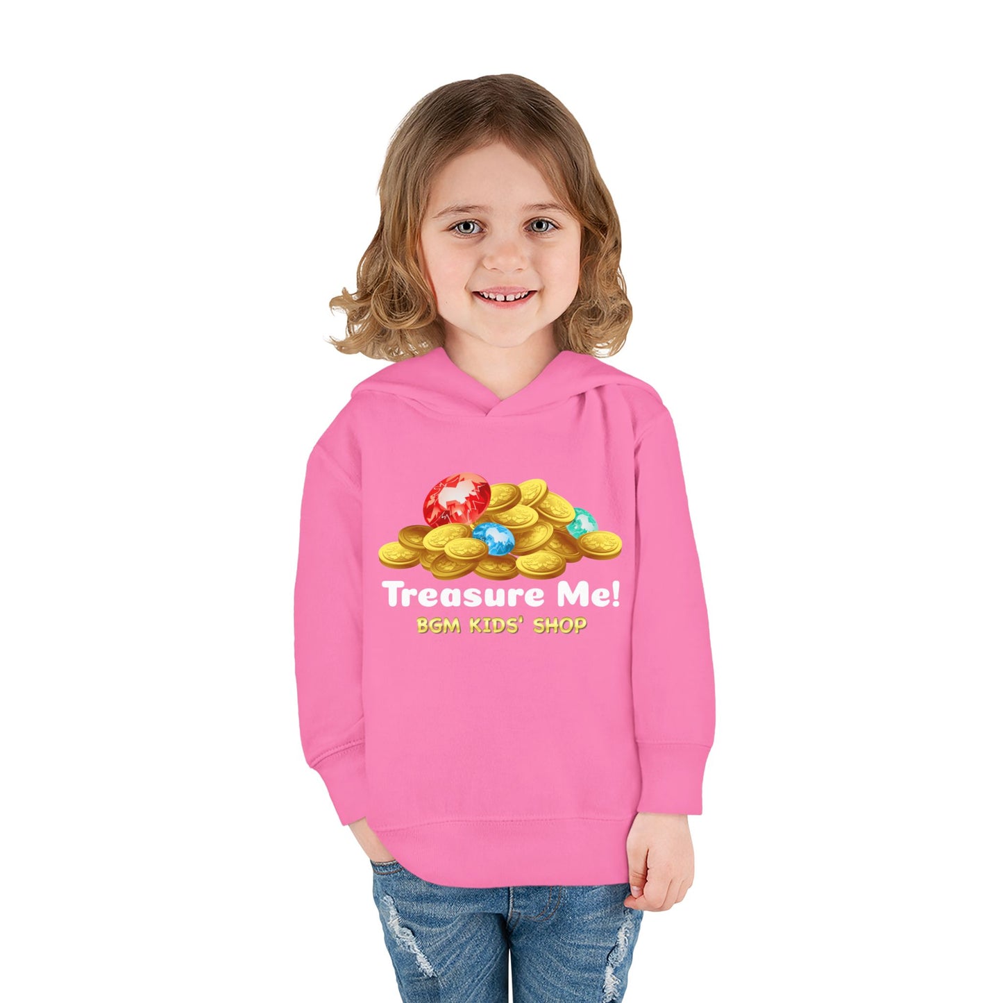 Treasure Me - Toddler Pullover Fleece Hoodie