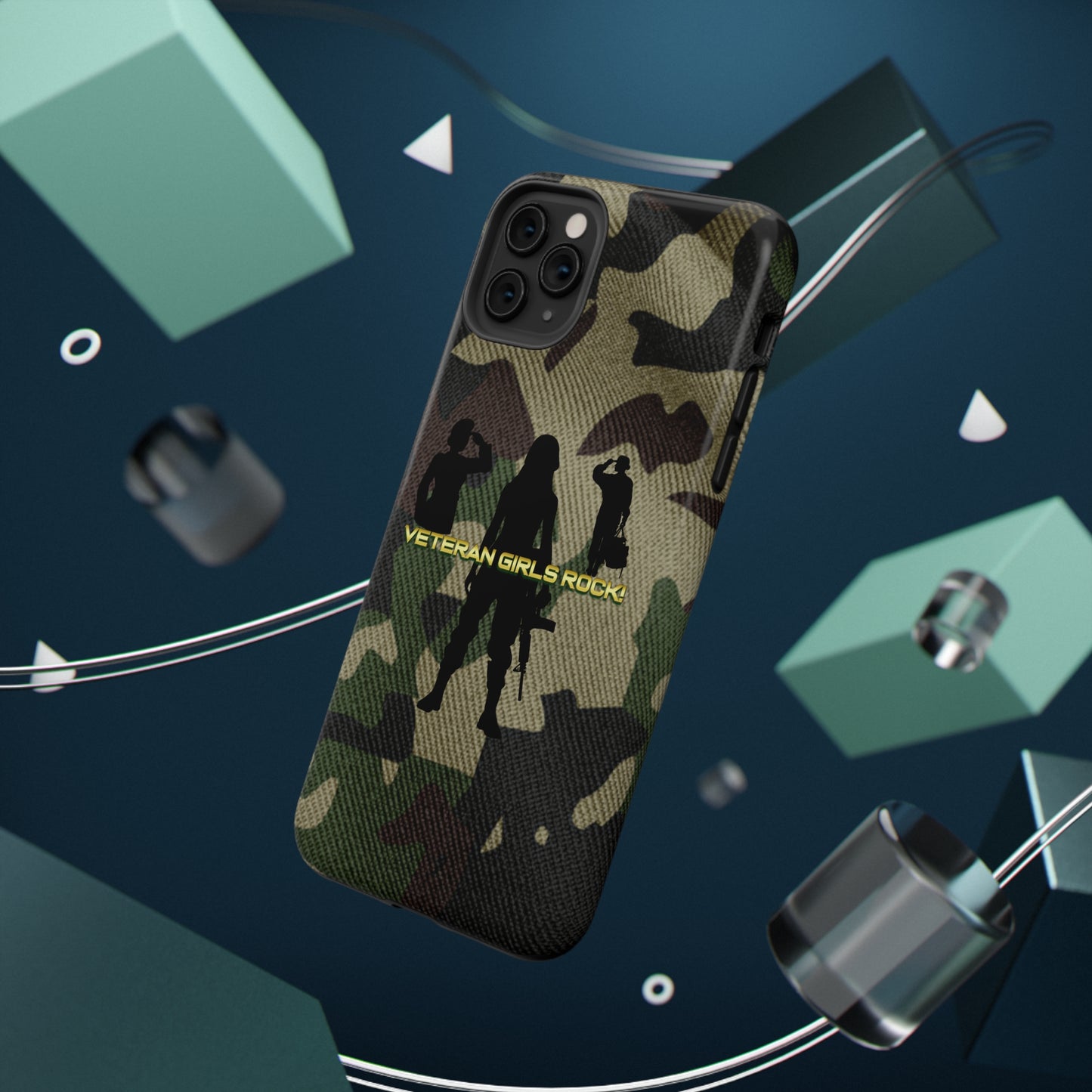 Veteran Girls Rock - Impact-Resistant Phone Cases