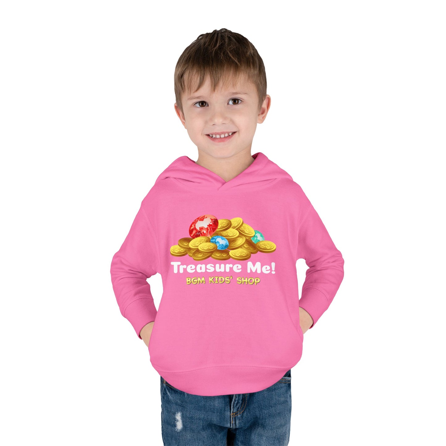 Treasure Me - Toddler Pullover Fleece Hoodie