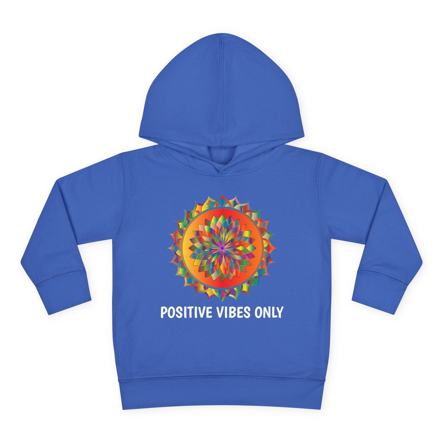 Positive Vibes - Toddler Pullover Fleece Hoodie