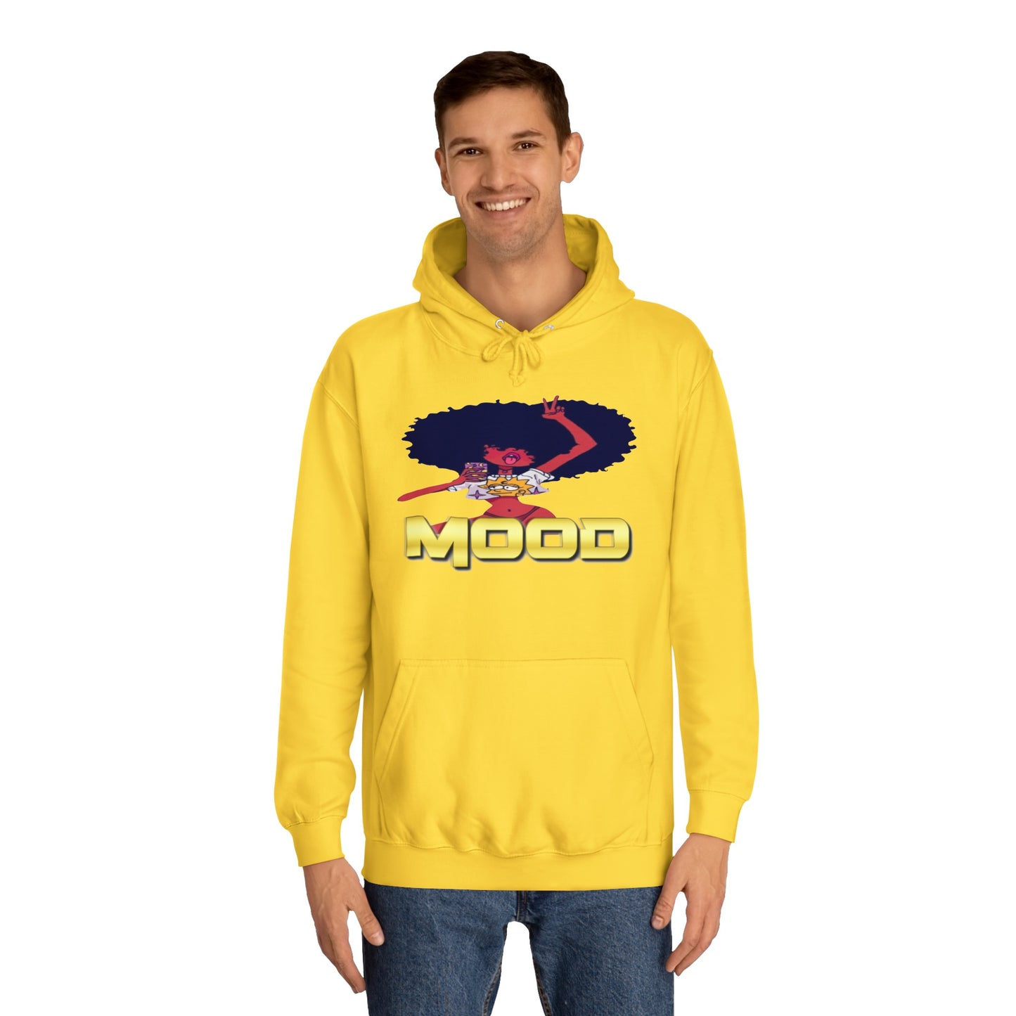 Selfie Mood College-Style Hoodie