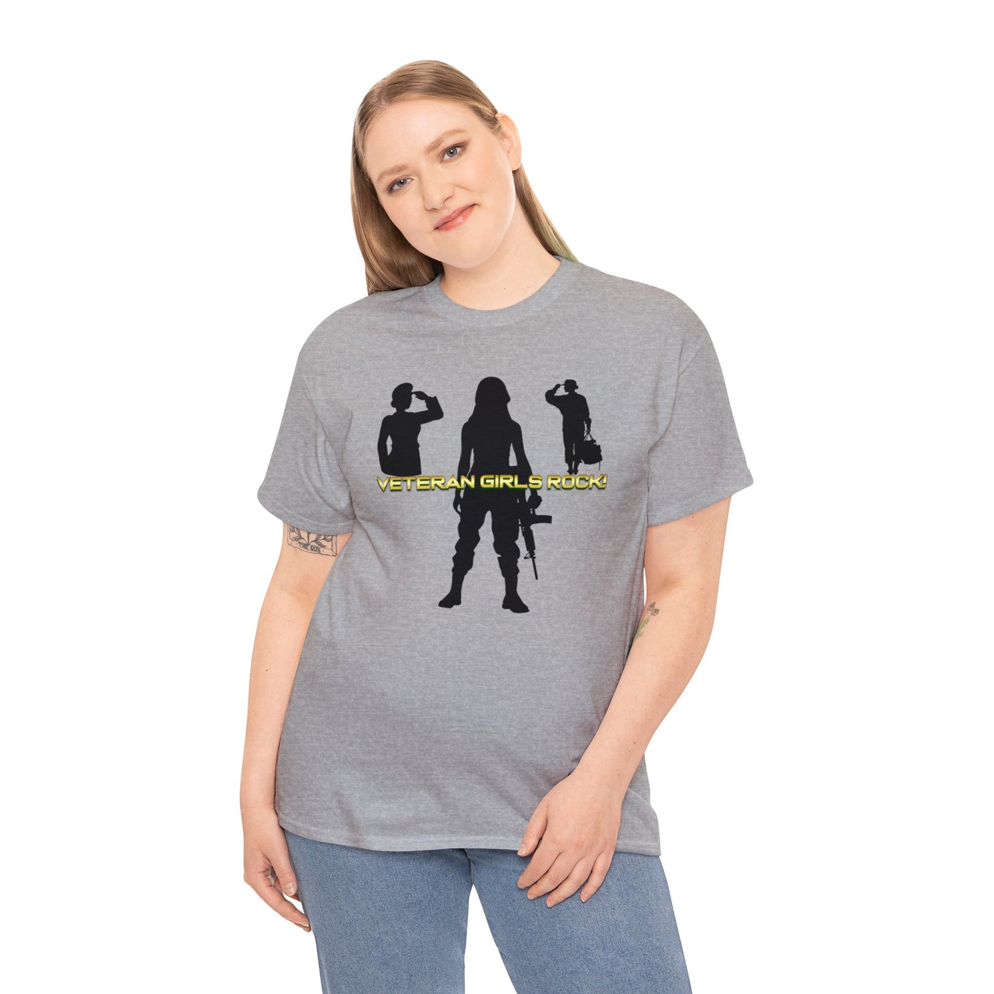 Veteran Girls T-Shirt - Heavy Cotton Tee