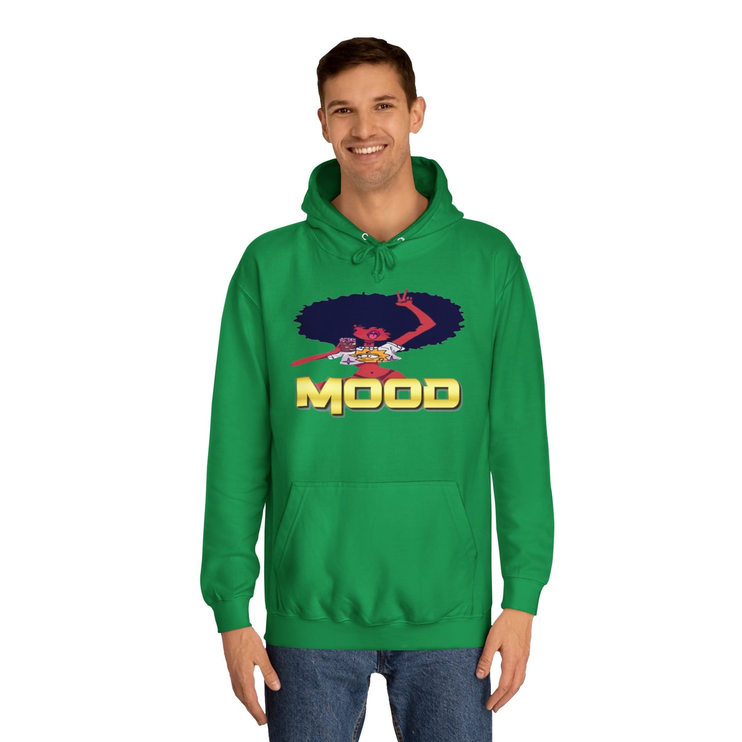Selfie Mood College-Style Hoodie