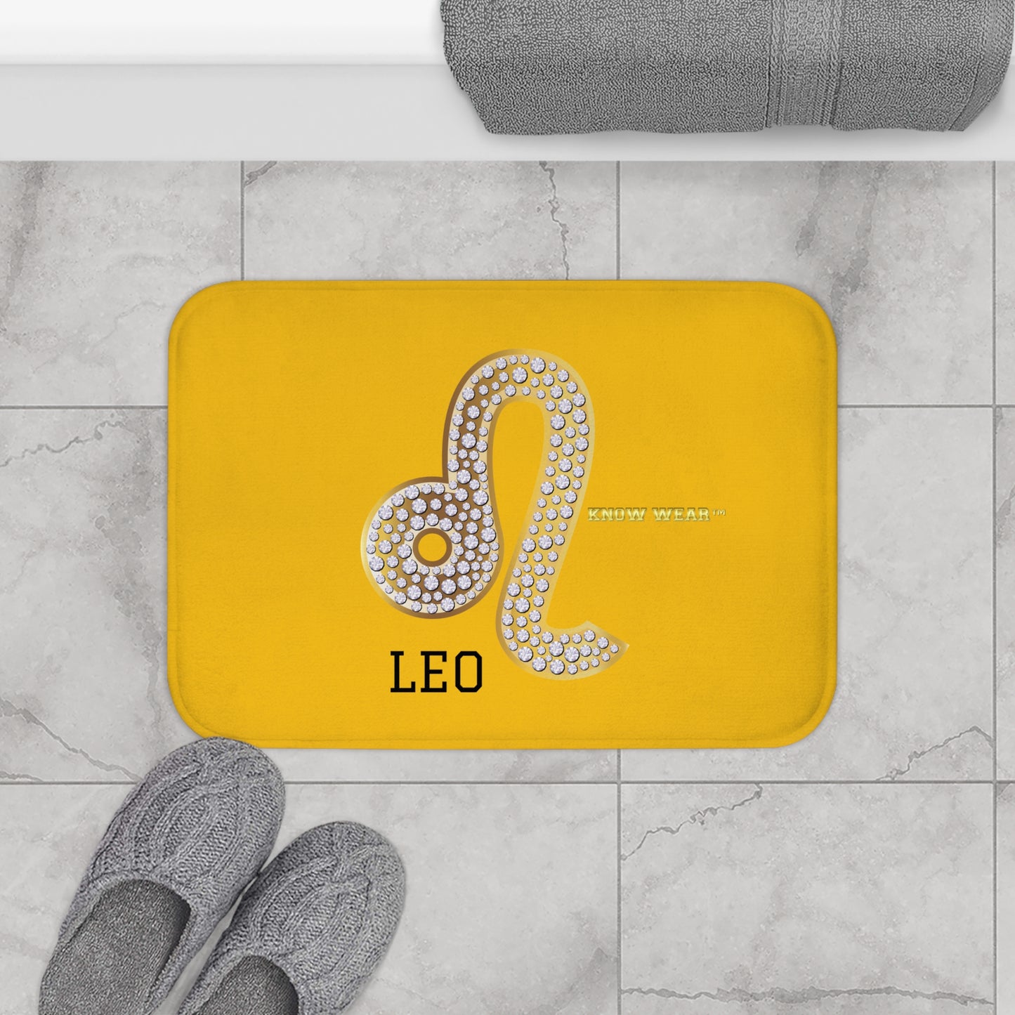 LEO Bath Mat - KNOW WEAR™ Collection