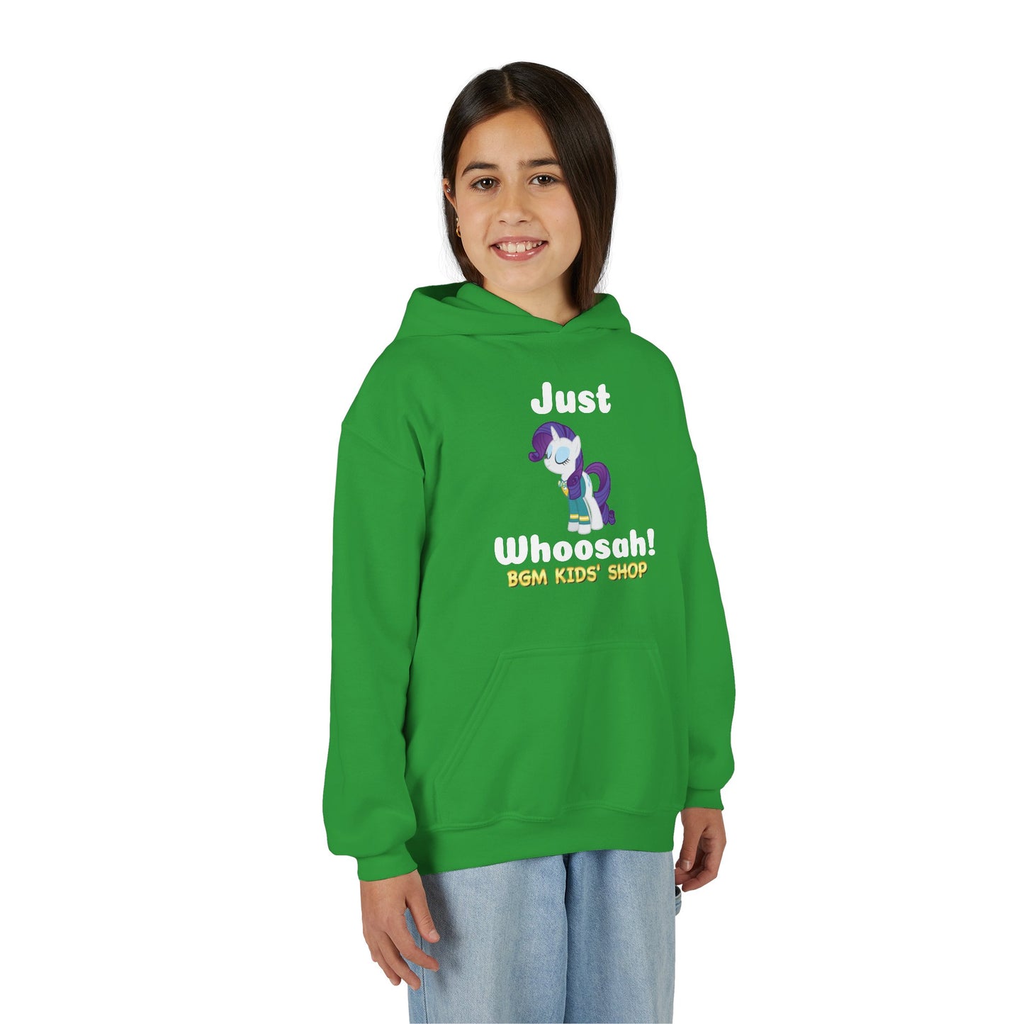 Just Whoosah! Youth Heavy Blend Hooded Sweatshirt