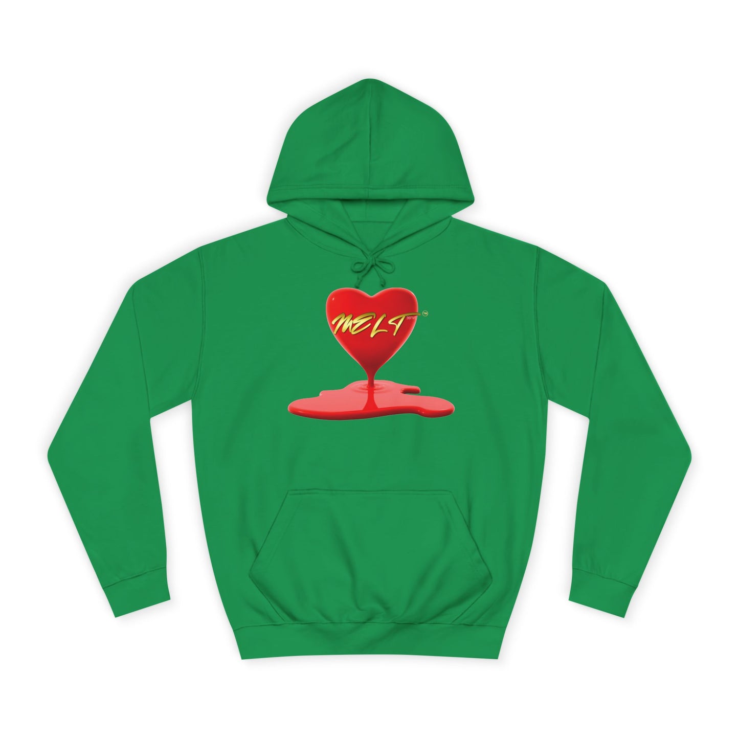 Heart MELT™ Unisex College Style Hoodie