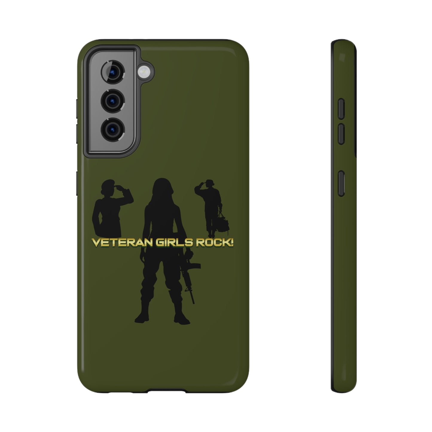 Veteran Girls Rock - Impact-Resistant Phone Cases