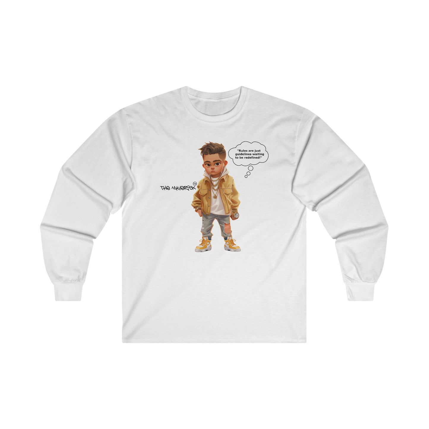 The Maverick™ Ultra Cotton Long Sleeve Tee