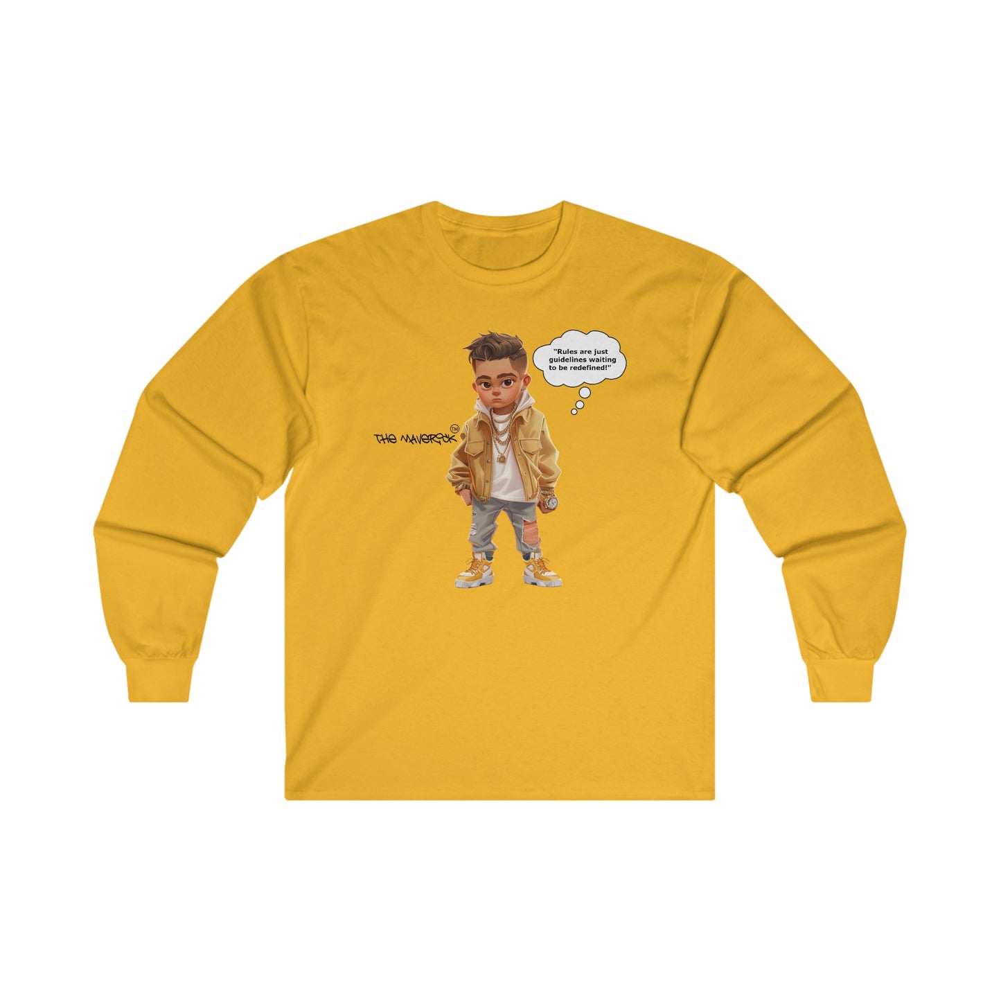 The Maverick™ Ultra Cotton Long Sleeve Tee