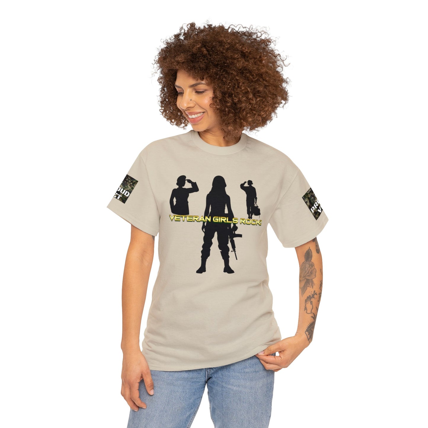 Veteran Girls T-Shirt - Heavy Cotton Tee