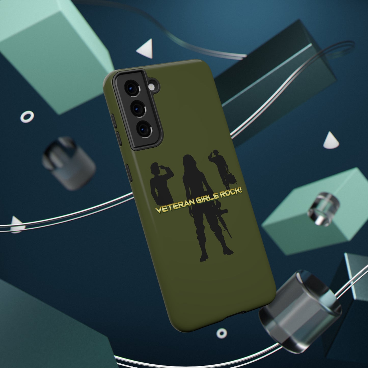 Veteran Girls Rock - Impact-Resistant Phone Cases