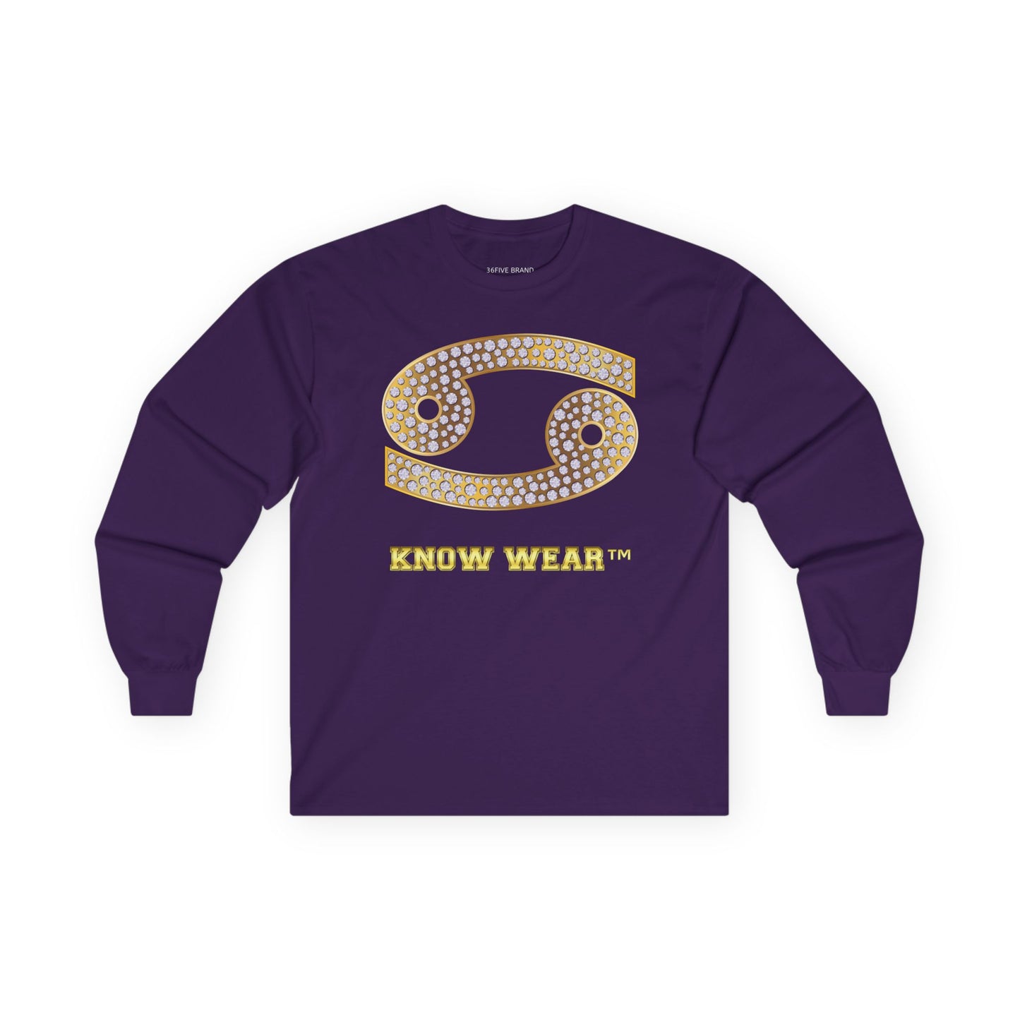 Cancer Zodiac Ultra Cotton Long Sleeve Tee - Know Wear™ Collection