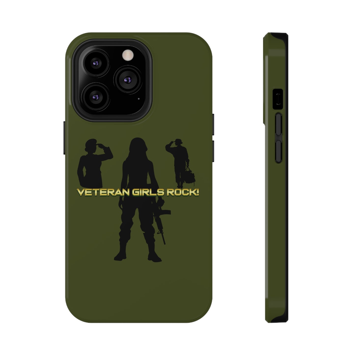Veteran Girls Rock - Impact-Resistant Phone Cases