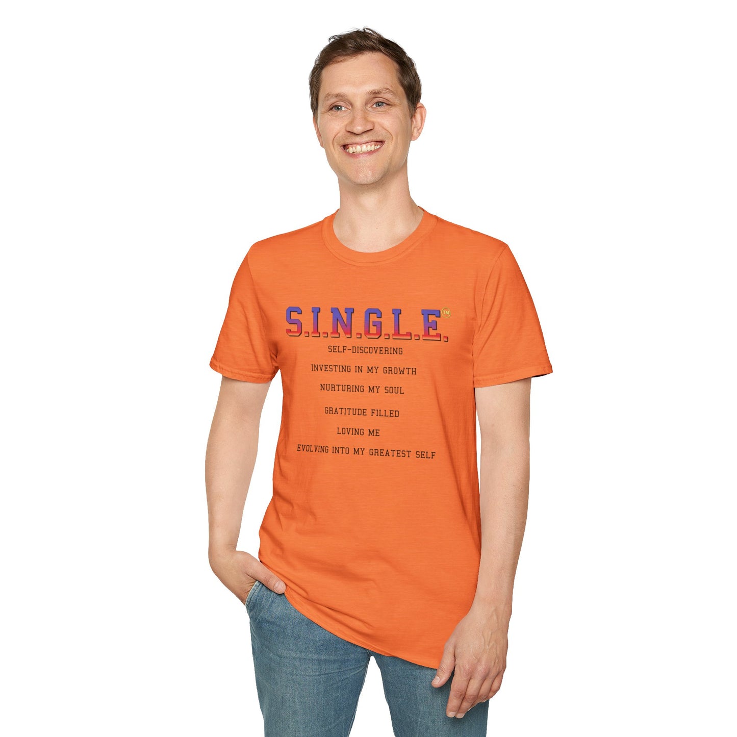 S.I.N.G.L.E.™ Soft T-Shirt - UNISEX