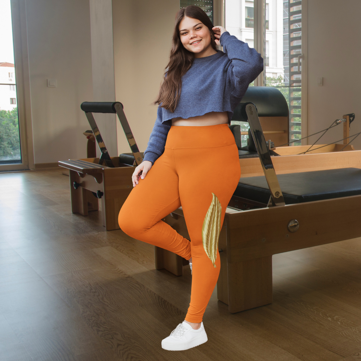 NATIVE PRIDE 36FIVE Plus Size Leggings Black Girl Magic Store