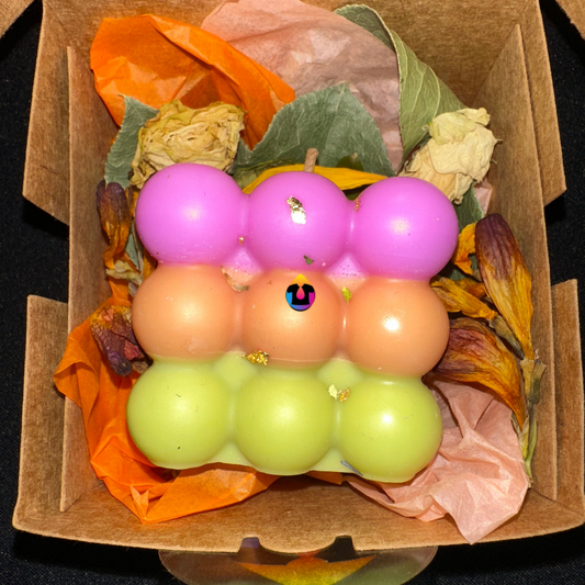 Bubble Stack Candle | Custom Color & Scent