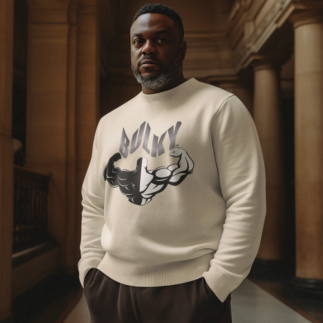 BULKY™ Men's Soft Cotton Sweatshirt