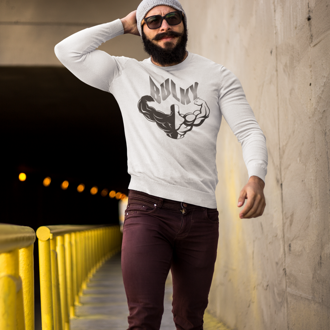 BULKY™ Men's Soft Cotton Sweatshirt